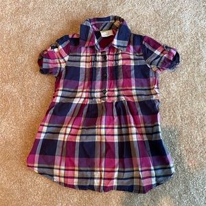 Crazy 8 xs (4) lightweight tunic dress shirt